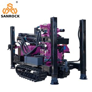 Customized Hydraulic Controlling Water Well Drilling Machine with 1.5m Drill