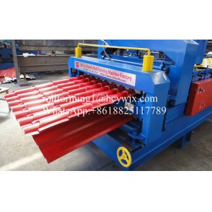 CR12 Drive Roofing Panel Double Layer Roll Forming Machine