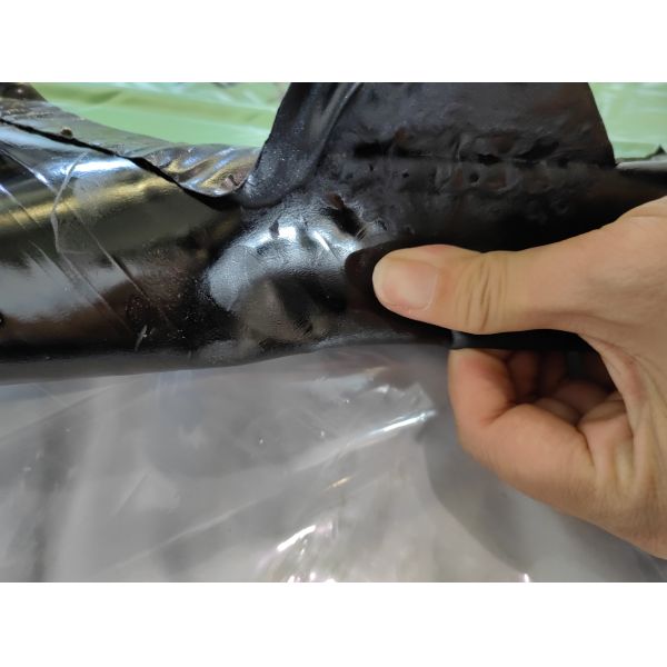 Multiple Layers Self Adhesive Tape Waterproofing High Polymer Strong Cross Membrane