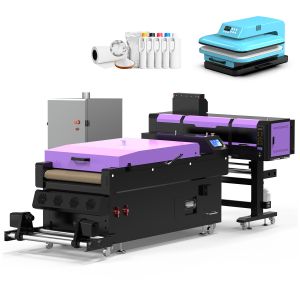 Cheap 24inch DTF Printer Machine with i1600-A1*4 print heads Customizable color schemes for sale