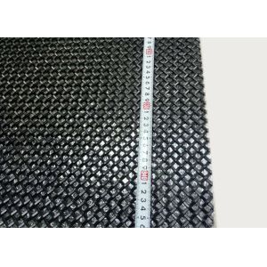 SS304 Antiwear Black Powder Coated Mesh Decorative For Building Structures