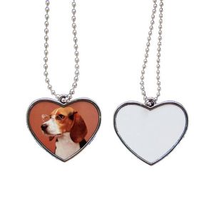 Personalized Double Sided Metal Sublimation Dog Tags For Sublimation Photos