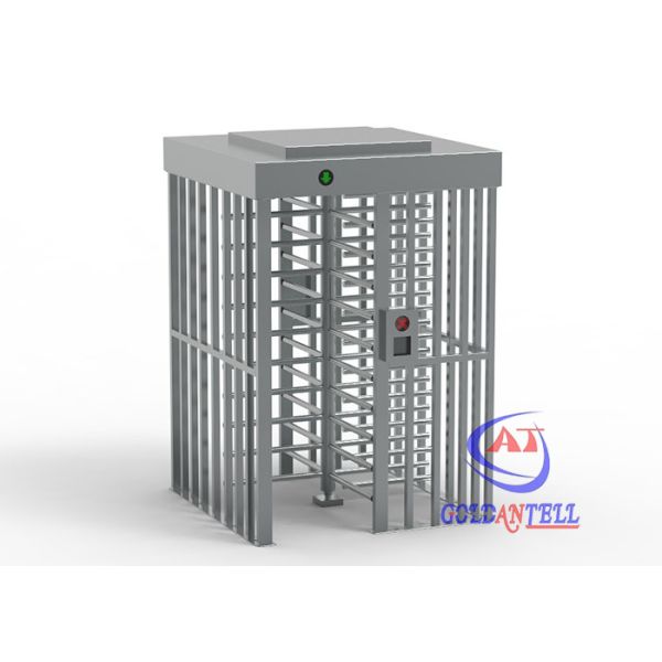 Quality QR Code Nfc Reader Pedestrian single security turnstile gate with roof For Railway wholesale