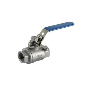 China CF8M/SS304 1000WOG 1/2 Inch Stainless Steel 2-Pc Ball Valve With Female End NPT BSPT on sale
