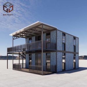 Wind Resistance Modular Folding Homes Flat Pack Prefab House OEM