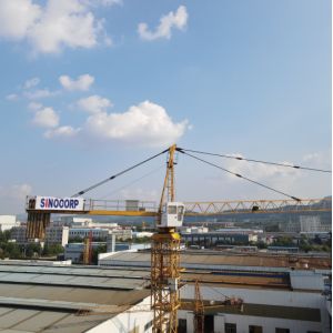Low Cost QTZ160 10 Ton Tower Crane Overload Protection