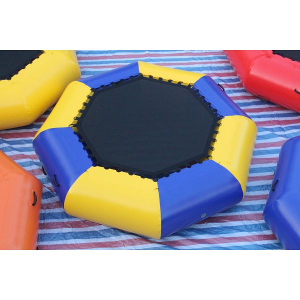 PVC Material Inflatable Water Games , Airtight Inflatable Bungee Jump Round