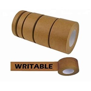 Fiber Reinforced Custom Printed Gummed Kraft Paper Packing Tape,Custom logo