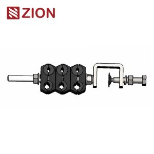 China Stainless steel 304 Feeder Cable Clamp 6 Way adss cable fittings on sale