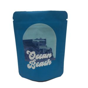 Zippered Biodegradable Stand Up Pouches Mylar Custom Printed Food Bags