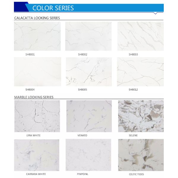 Fast Delivery Prefab Chinese Quartz Countertops Cheap