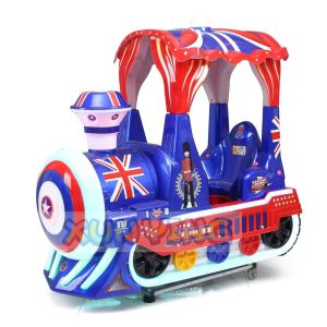 Train Coin Operated Ride On Kiddie Amusement Rides Arcade Machine