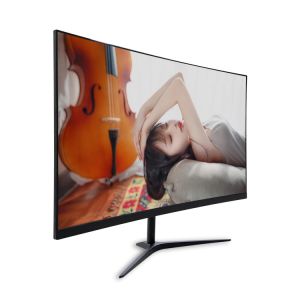27 Inch LED TV Monitor , Curved Desktop Monitor For Home Work Study