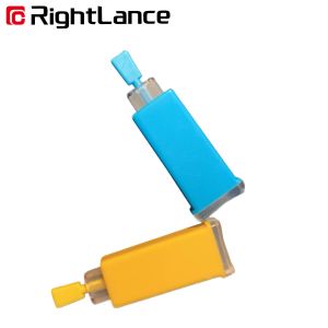 China 1.5mm 27 Gauge  Safety Blood Lancet Finger Pricker PA Pressure Activated on sale