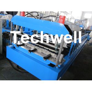 Metal Wall Sheet Roll Forming Machine With 13 - 20 Forming Station