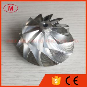 T04Z 59.40/80.30mm 11+0 turbo Billet/aluminum 2024/milling compressor wheel for