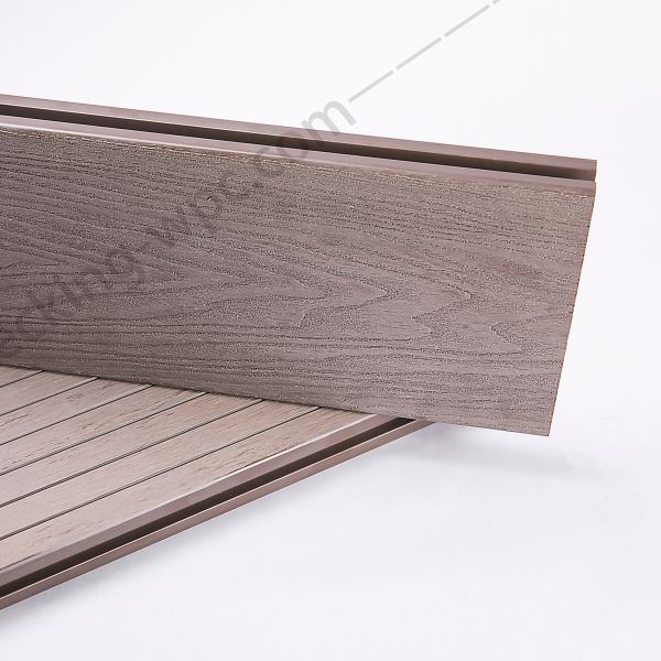 Quality Temperature-Resistant 3D Deep Embossed Composite Wpc Decking with T G Installation Type wholesale