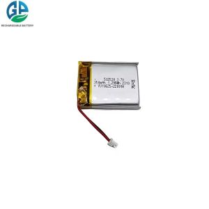 KC CE Approved 3.7V Li Poly Rechargeable Battery 502530 3.7V 350mah 1.295wh