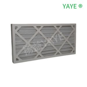 Cheap HVAC Systems Air Pre Filter with Cardboard Frame and Two Side Wire Mesh for sale