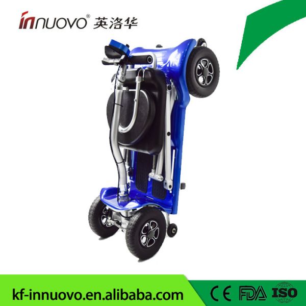 Quality automatic folding new light mobility scooter with aluminum frame and lithium battery  from chinese manufactory with CE wholesale