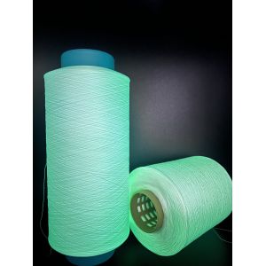 Polyester Glowing Diy Glow Yarn FDY Fluorescent Knitting Shoes Upper