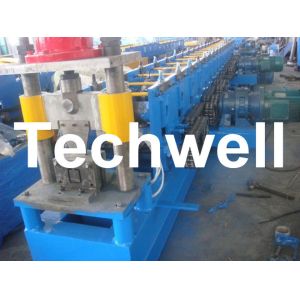 Cheap HRC, CRC, GI, 5.5KW 12 Stations U Channel Purlin Roll Forming Machine with PLC Control System for sale