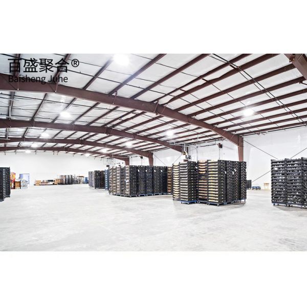 Prefabricated Steel Structure Warehouse with Punching Processing Service GB