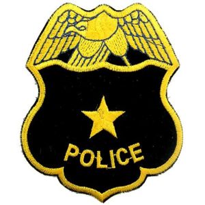 ODM Pantone Colours Custom Police Velcro Patches Clothing Accessory