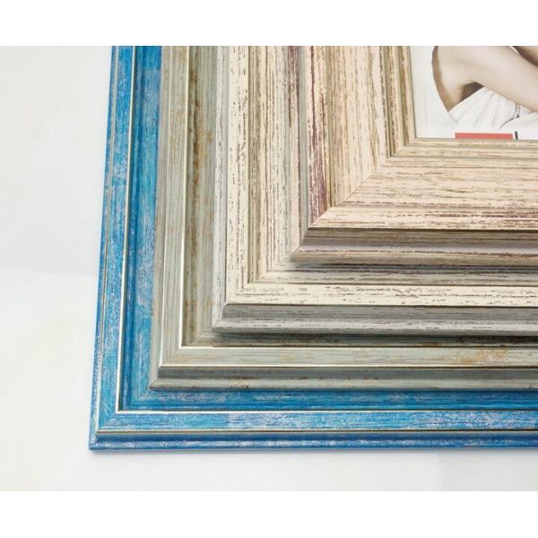 6 inch High Quality PS material imitate metal fasional photo frame