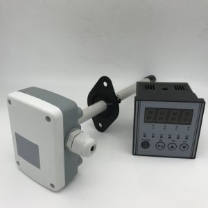 0-5V 4-20mA Nitrogen Gas Soot Exhaust Pipe Air Flow Wind Speed Sensor for