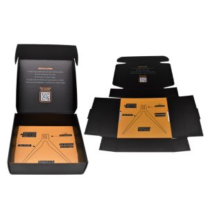 Two Side Corrugated Mailer Boxes Custom Flat CCNB Cardboard Post Shipping