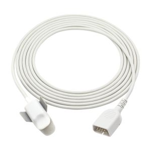 Nihon Kohden Reusable SpO2 Sensor - TL-201T DB9 Adult Finger Clip SpO2 Sensor