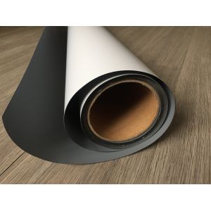 Satin Gray Back PET Banner 330gsm/420gsm/450gsm For Ecosolvent Printing For Roll