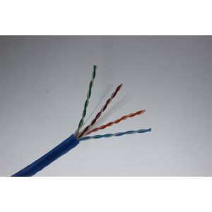 ETL Al Mylar UTP Cat5e Cable High Speed Single PE Cat5e 4 Pair Cable