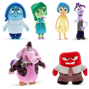 40cm Purple Inside Out Cartoon Disney Plush Toys / Bing Bong Plush Soft Dolls