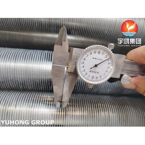 ASTM A249 TP304 L Type Wound Fin Tube For Boiler Economizer And Air Preheater