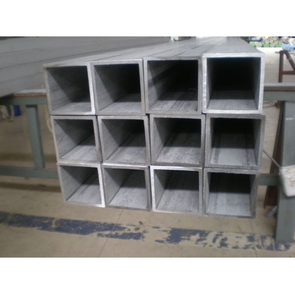 Railway Constructions Seamless Steel Tube Cold Formed Square / Rectangle Shape