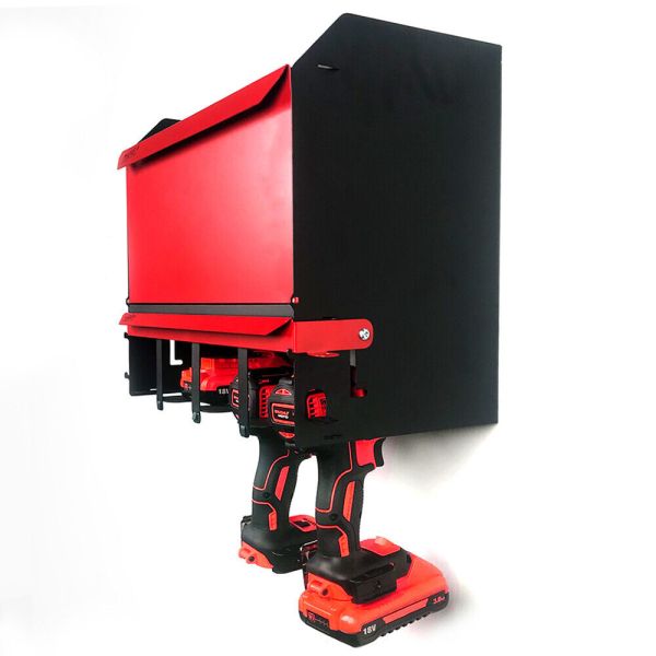 Quality Cordless Drill Tool Holder Organization Storage Ra Garage Tool Storage Rack Wall Mount wholesale