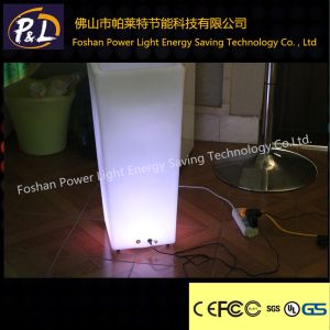 Banquet Hall Remote Control LED Flower Pot With Lithium Battery