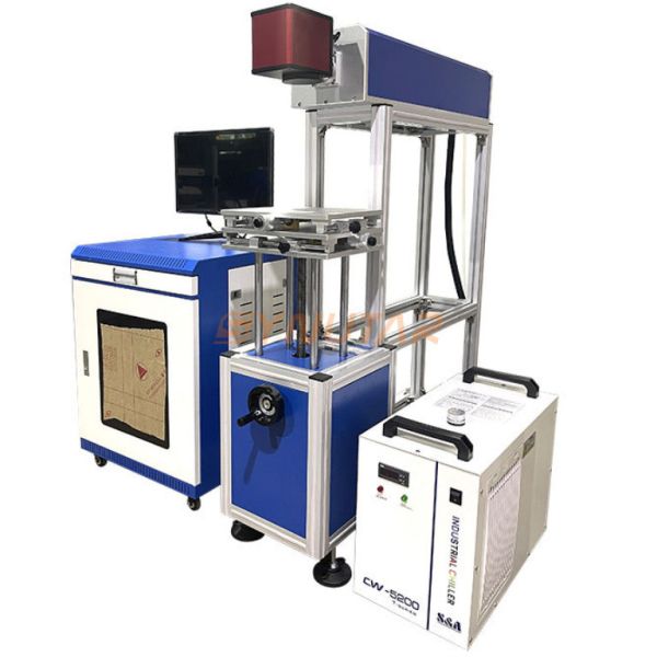 CO2 Laser Engraver For Precise Engraving With CO2 Laser Tube In Temperature 0