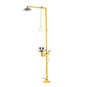 China Emergency Eyewash And Shower Station 304 Stainless Steel With ABS Plastic Cover on sale