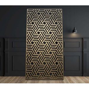 Sound Barrier Laser Cut Decorative Panels Low - Carbon Steel Material