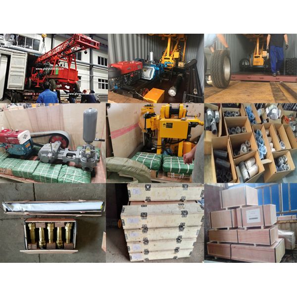 GL260S DTH 260m Drill Rig Machines For Water Well Borehole Drilling