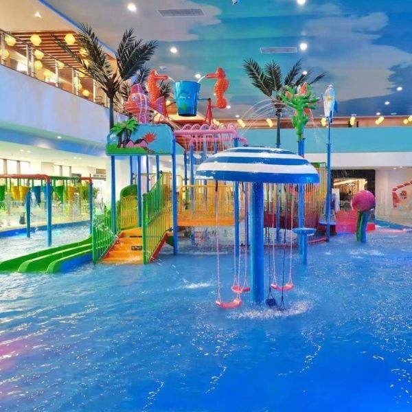 Quality Customization Indoor Water Park Equipment Fiberglass Water Slide For Family wholesale