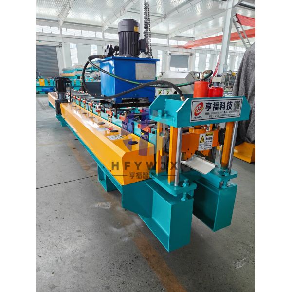 High Precision Ridge Tile Roll Forming Machine with PLC Control System