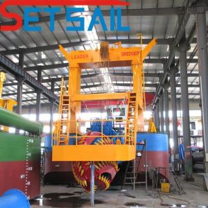 Square or Round Shape Ladder CCS Mini Dredge Dredger with Hydraulic Winch and