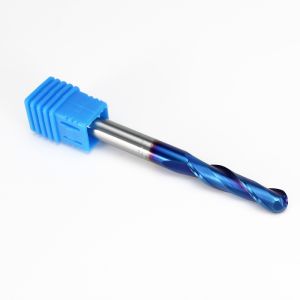 Manufacturer CNC Tools 1/2/3/4/6 Flutes Flat Ball Nose Corner Radius Aluminum