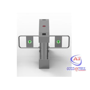 China Gym Vertical 180cm Width Swing Barrier Gate Dual Movement Gate on sale