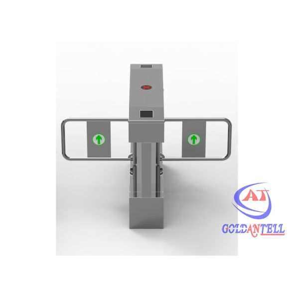 Quality Gym Vertical 180cm Width Swing Barrier Gate Dual Movement Gate wholesale