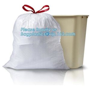 Garbage bags 10 Liter Drawstring Bathroom Trash Bags Mini Wastebasket Can Liners